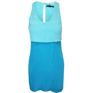 Alexander Wang Women’s Two-Tone Blue Mini Dress